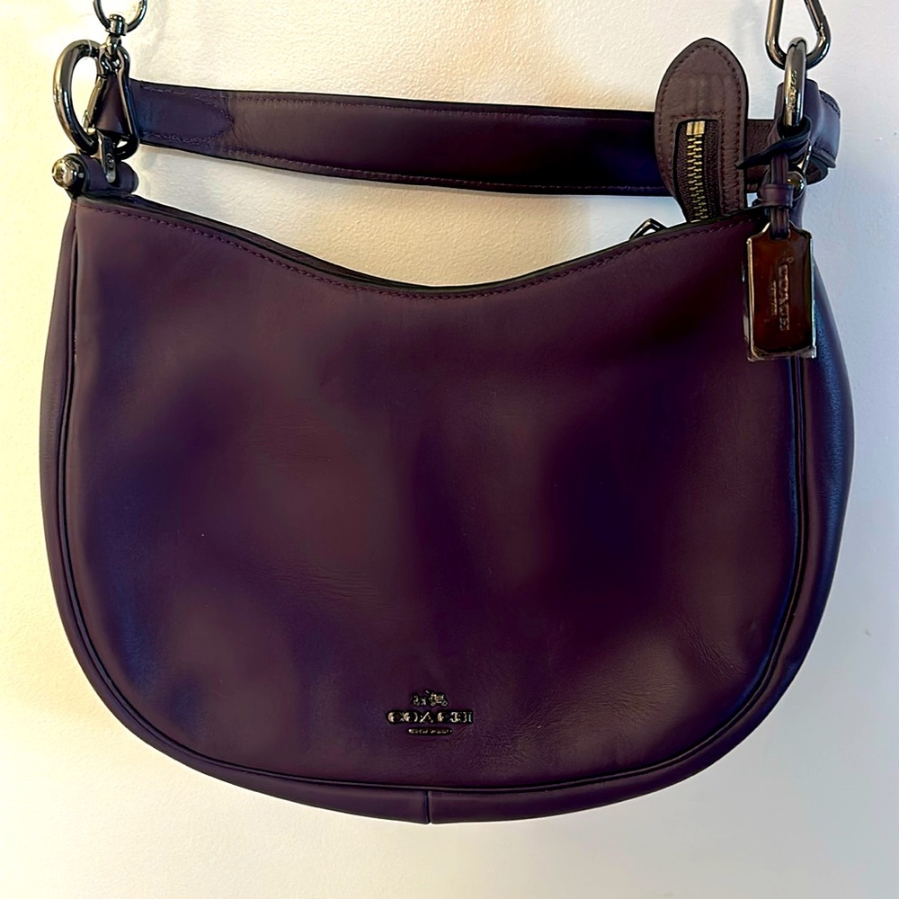 Coach purple crossbody
